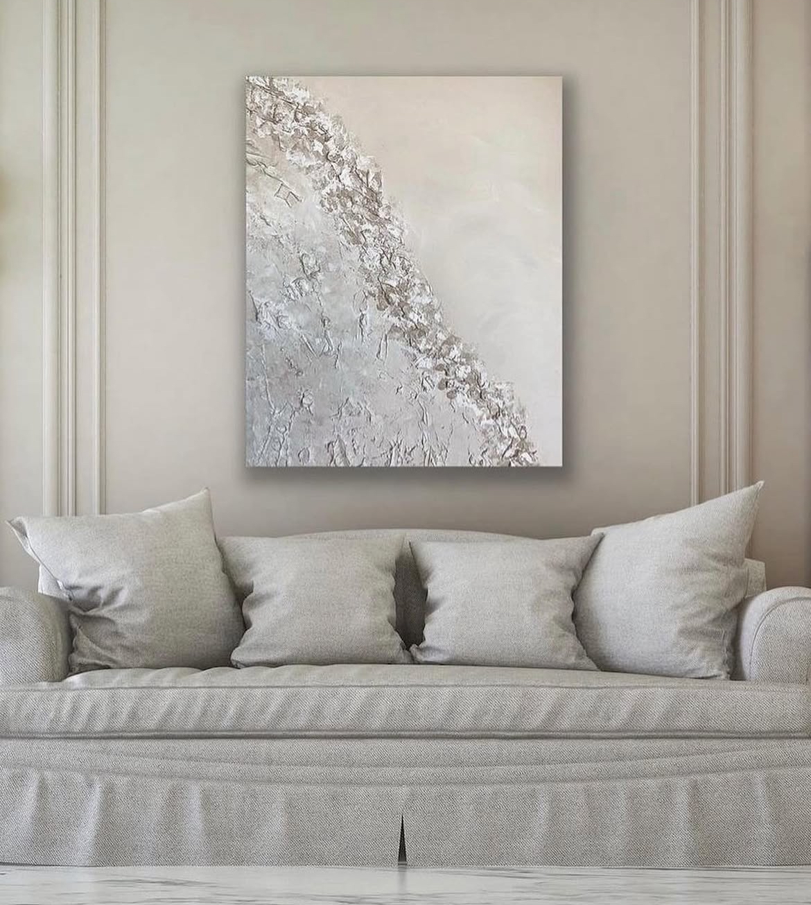 ’Morning walk on the beach’ 